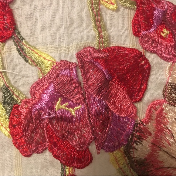 Aratta Silent Journey White Plaid Button Up Tunic - Picture 8 of 15